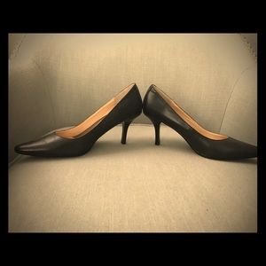 Navy Calvin Klein heels